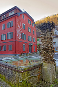 Ragaz是瑞士圣加仑州的一个城市图片