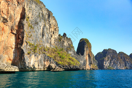 泰国甲米海的岛旅行图片