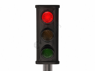 红色交通灯图片