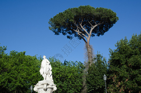 意大利罗马Borghese别墅中央公图片
