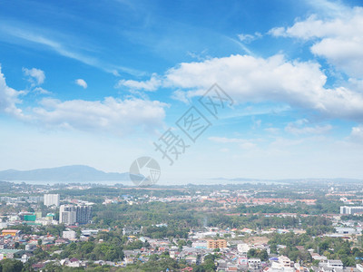 以泰国普吉省城市景象为图片