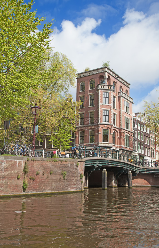 荷兰阿姆斯特丹传统住房协会荷图片