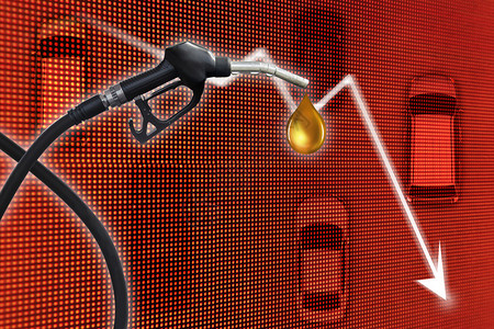 煤气燃料喷嘴导致商业和金融下降的石油图片