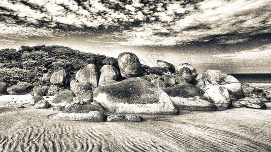 Beach石块图片