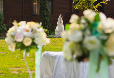 婚礼装饰品一束花朵婚图片