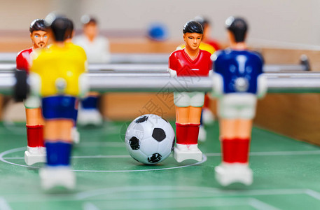 桌上足球足球运动员运动队图片