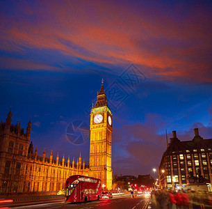 英国伦敦大本钟楼图片