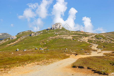 苏州狮山路罗马尼亚布塞吉山区地貌岩石结构罗背景