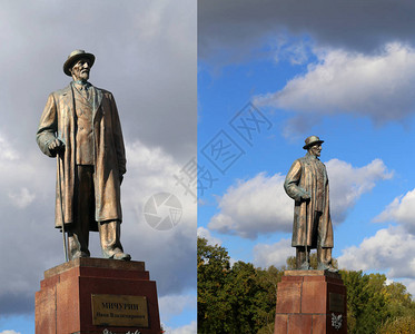 IvanMichurin的纪念碑图片