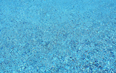 游泳池中的水波与光反射纹理背景图片