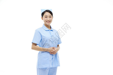 年轻护士医护人员年轻女护士形象背景