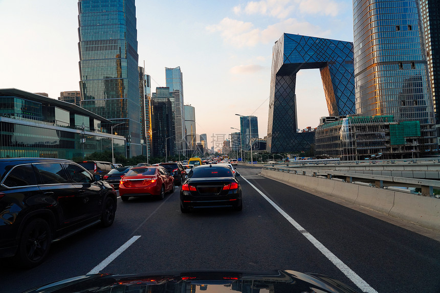 北京国贸CBD交通图片