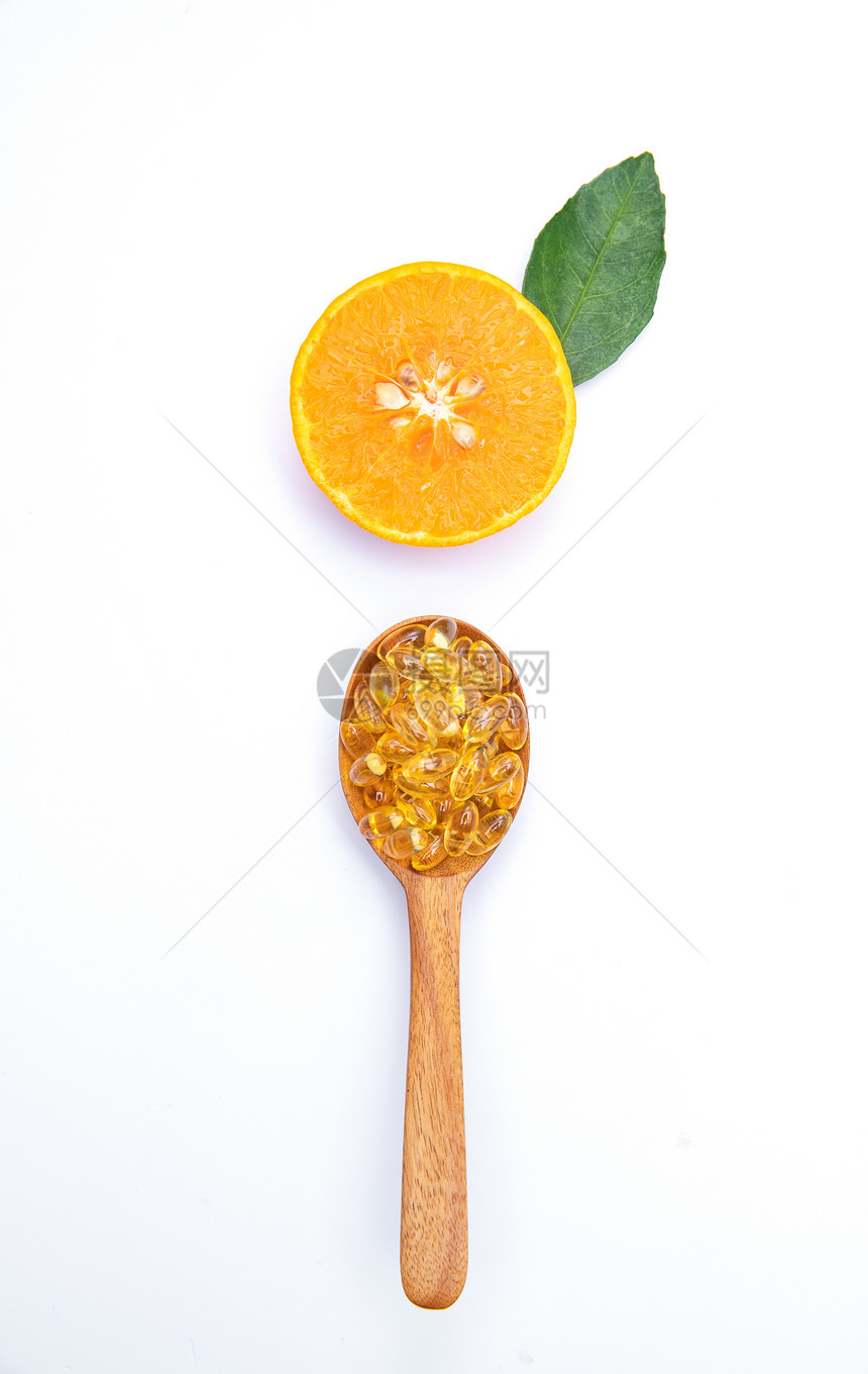 橙子和维生素图片