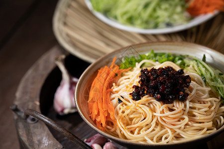 炸酱面餐厅食谱高清图片