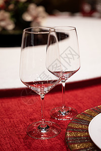 酒杯酒玻璃选择对焦高清图片