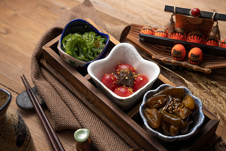 日本料理小菜高清图片