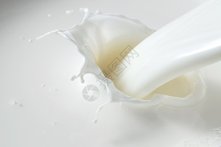 牛奶飞溅气泡柱高清图片