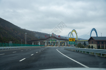 公路收费站张家口崇礼高速公路背景