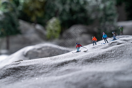 创意奥运滑雪图片