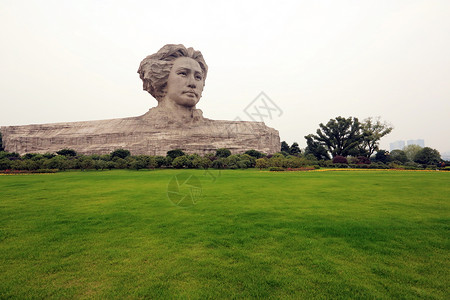 湖南省长沙市橘子洲头青年雕像图片