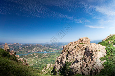 山东省临沂市天马岛风景区背景图片