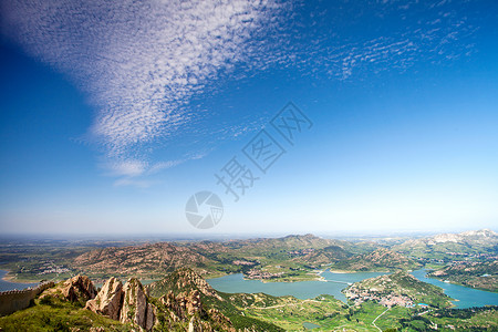 山东省临沂市天马岛风景区背景