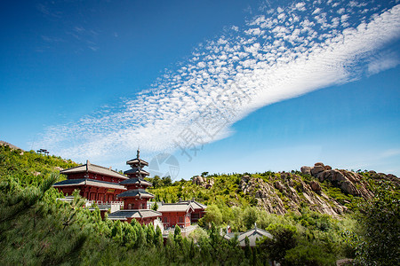 山东省临沂市天马岛风景区背景图片