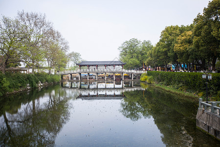 镇江地标江苏省镇江金山寺背景