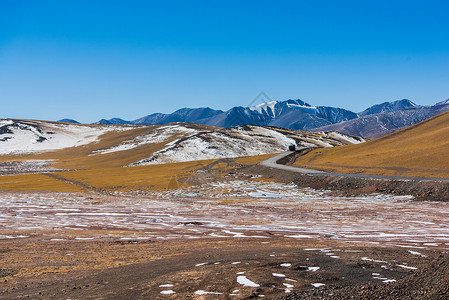 山脉线阿里新藏线风光背景