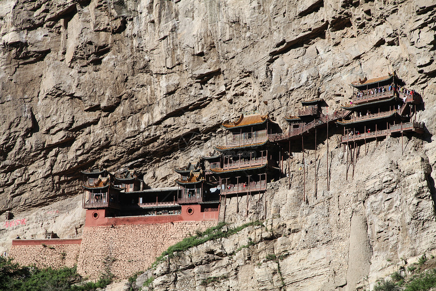 山西省大同悬空寺图片