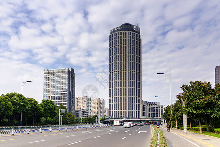 江苏省常州城市建筑风光背景图片