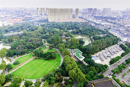 江苏省常州城市建筑风光背景图片