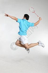白色年轻运动员东方青年男子打网球背景