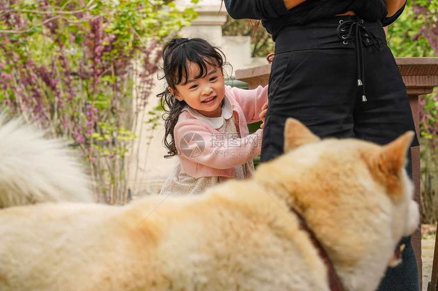 快乐的小女孩图片