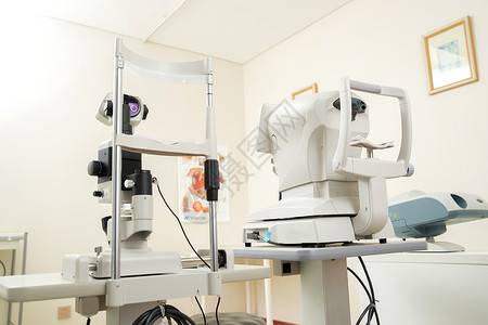 综合验光仪眼科诊疗室背景