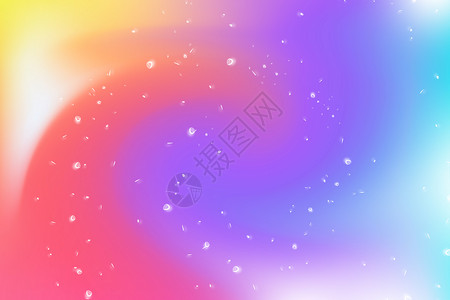 想法气泡电脑绘图色彩漩涡背景