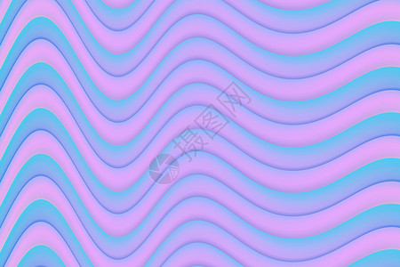 创意蓝色曲线电脑绘图波浪线背景