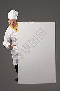 胖厨师保护工作服空服高清图片