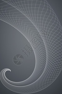 灰色抽象几何科技电脑绘图素材背景