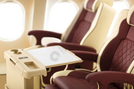 飞机概念飞机机舱座椅背景