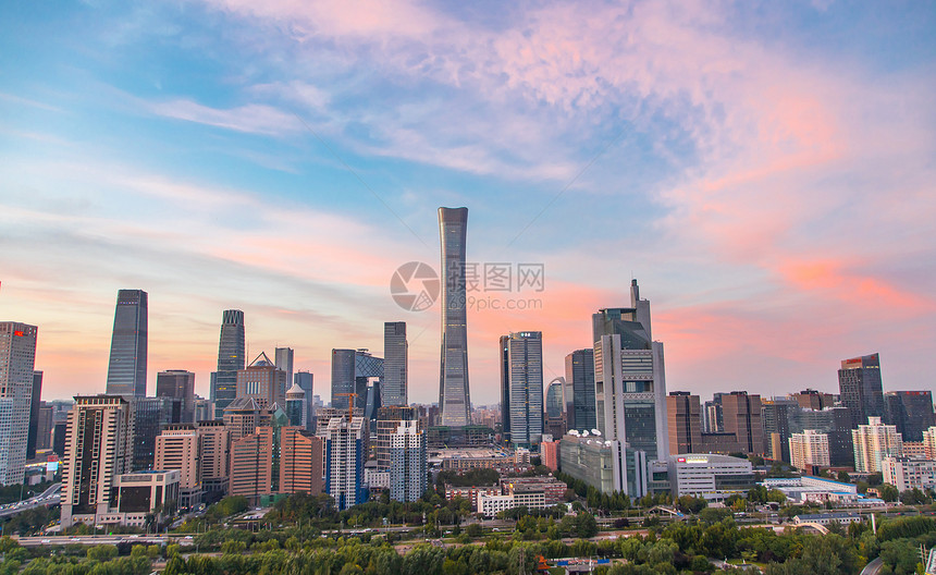 北京国贸中央商务区cbd风光图片