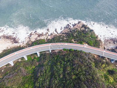 东山岛地标滨海公路背景