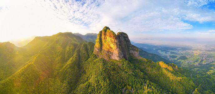 江郎山风景5A风景区江郎山背景