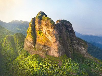 江郎山风景5A风景区江郎山背景