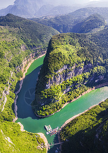 5A风景区巫山小三峡背景图片