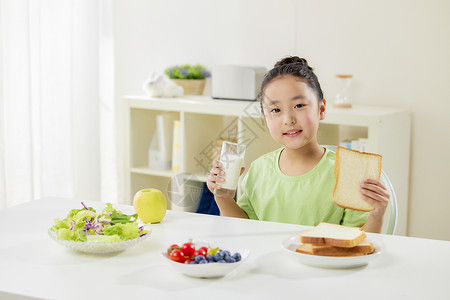 儿童饮食健康早餐图片