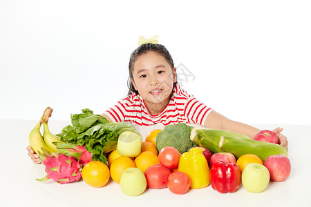 儿童健康蔬果饮食图片
