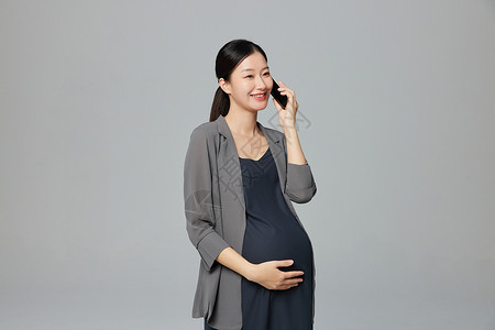 职场孕妇妈妈工作背景图片