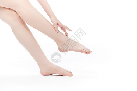 女性足部保养护理图片