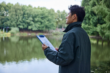环境微生物检测水源的技术员记录信息背景